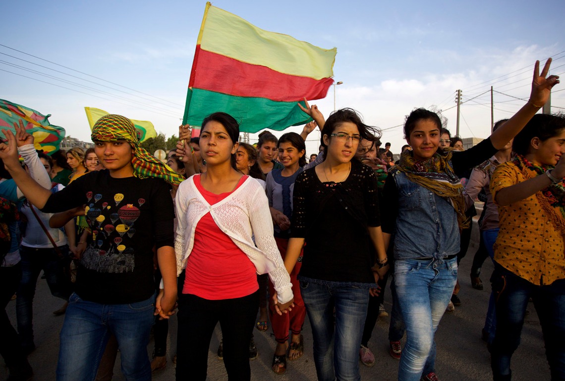 Syria, Rojava: in the streets of Kobani